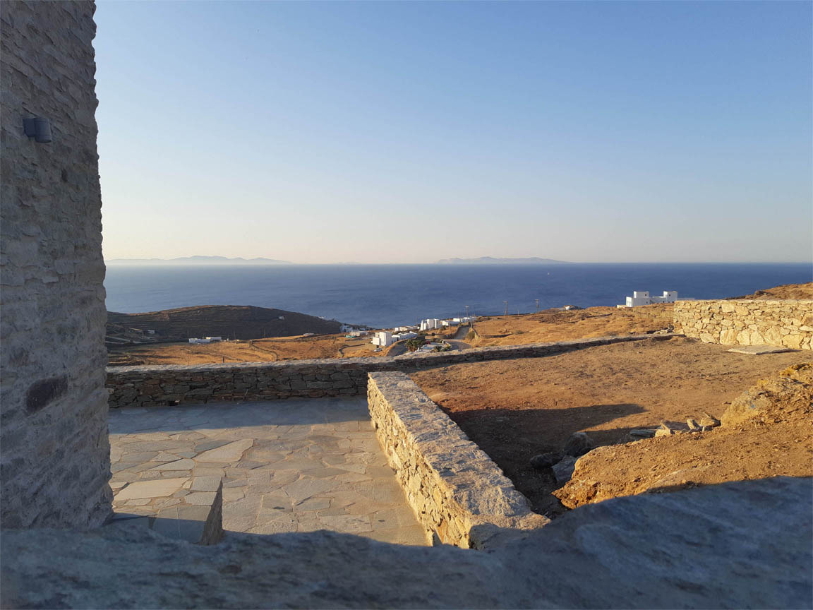 aegean sea blacony view house